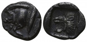 Mysia. Kyzikos circa 480 BC. Trihemiobol AR