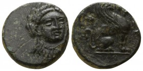Troas. Gergis  circa 320-270 BC. Bronze Æ
