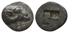 Troas. Kebren  circa 480-440 BC. Hemiobol AR