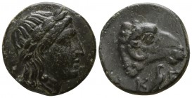 Troas. Kebren  circa 350-310 BC. Bronze Æ