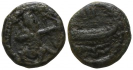 Phoenicia. Sidon. 'Abd'Ashtart I 372-358 BC. Bronze Æ