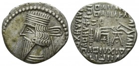 Kings of Parthia. Ekbatana. Vologases AD 51-78. Drachm AR