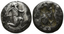 Persia. Achaemenid Empire. Sardeis mint.. Time of Artaxerxes II to Artaxerxes III circa 375-340 BC. Siglos AR