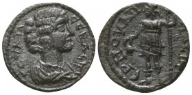Lydia. Hermocapelia. Julia Domna AD 193-211. Bronze Æ