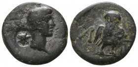 Troas. Ilion . Augustus 27 BC-14 AD. Bronze Æ