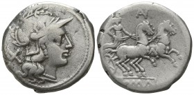Anonymous 194-190 BC. Rome. Denar AR