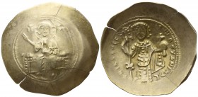 Nicephorus III Botaniates AD 1078-1081. Constantinople. Aspron Trachy EL