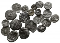 Lot of 20 greek silver fractions / SOLD AS SEEN, NO RETURN!