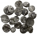 Lot of 18 greek silver fractions / SOLD AS SEEN, NO RETURN!