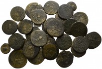 Lot of 31 greek bronze coins / SOLD AS SEEN, NO RETURN!