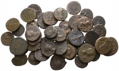 Lot of ca. 47 roman provincial bronze coins / SOLD AS SEEN, NO RETURN!