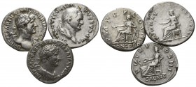 Lot of 3 roman imperial denari / SOLD AS SEEN, NO RETURN!