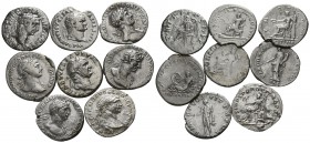 Lot of 8 imperial denari / SOLD AS SEEN, NO RETURN!
