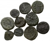 Lot of 10 late roman nummi / SOLD AS SEEN, NO RETURN!