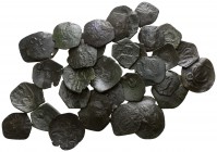 Lot of 34 byzantine skyphate coins / SOLD AS SEEN, NO RETURN!