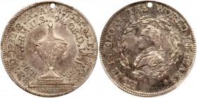(1800) Washington Funeral Urn Medal in Silver Baker-166a, GW-70 Rarity-6 PCGS graded MS61