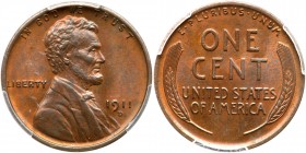 1911-D Lincoln Cent. PCGS MS65