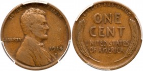 1914-D Lincoln Cent. PCGS F15