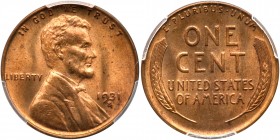 1931-S Lincoln Cent. PCGS MS64