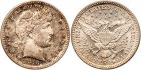 1916-D Barber Quarter Dollar. PCGS MS66
