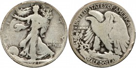1921-D Liberty Walking Half Dollar. PCGS G4