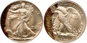 1938 Liberty Walking Half Dollar. NGC PF66