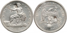 1876-S Trade Dollar. PCGS AU55