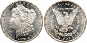 1878-CC Morgan Dollar. ANACS MS63