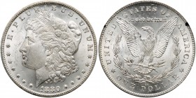 1880/79-CC Morgan Dollar. Reverse of 1878. ANACS MS62