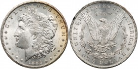 1885-CC Morgan Dollar. MS63