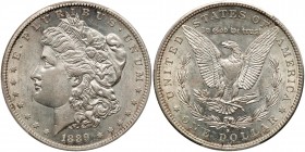 1889-S Morgan Dollar. PCGS AU58