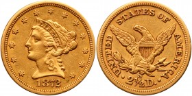 1872-S $2.50 Liberty. PCGS EF45