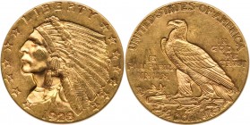 1928 $2.50 Indian. AU