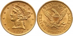 1899 $5 Liberty. PCGS MS63