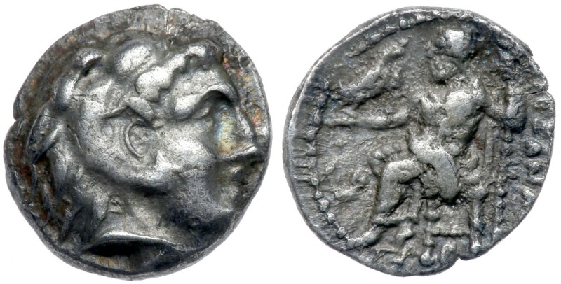 Macedonian Kingdom. Alexander III 'the Great'. Silver Obol (0.50 g), 336-323 BC....
