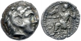 Macedonian Kingdom. Alexander III 'the Great'. Silver Obol (0.50 g), 336-323 BC. VF