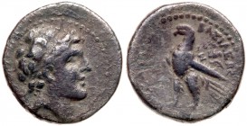 Seleukid Kingdom. Alexander I Balas. Silver Drachm (3.08 g), 152/1-145 BC. F