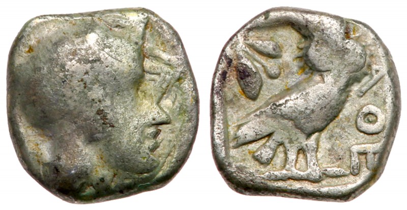 Philistia, Uncertain mints. Silver Obol (0.78 g), Mid 5th century-333 BC. Imitat...