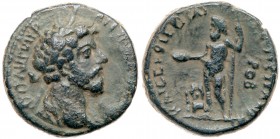 Syria, Trachonitis. Caesarea Paneas. Marcus Aurelius. Æ (12.21 g), AD 161-180. VF