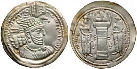 Hormizd II. Silver Drachm (4.28g), AD 303-309. EF