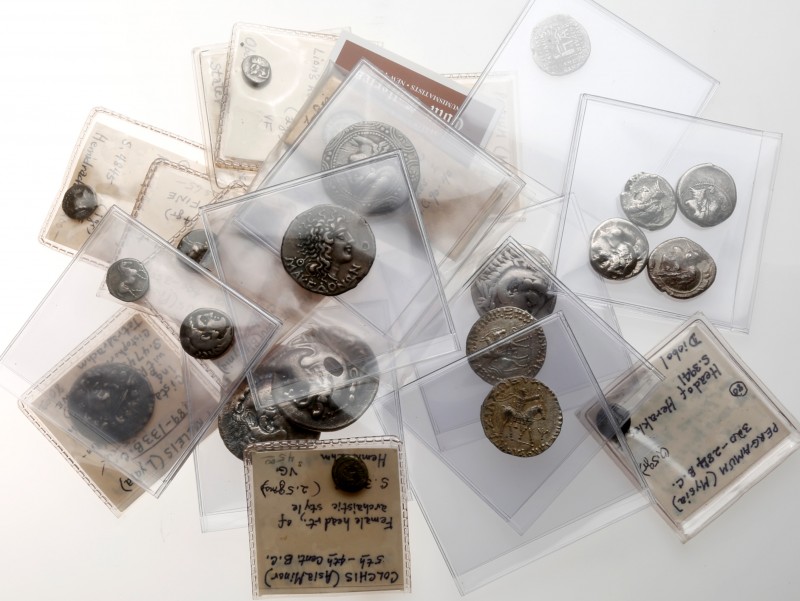 Greek Silver Collection - 25-piece lot of Silver. Consists of tetradrachms, stat...