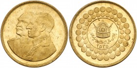 Iran. Commemorative Gold Medal, MS2535 (1976). PCGS MS63