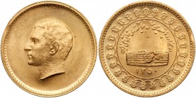Iran. Gold Commemorative Medal, SH1350 (1971).. BU
