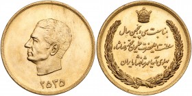 Iran. Gold Medal, MS2535 (1976). PCGS MS65