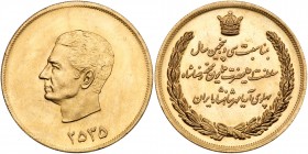 Iran. Gold Medal, MS2535 (1976). PCGS MS64