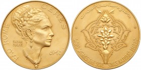 Iran. Gold Medal, undated (1972). PCGS SP63