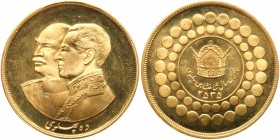 Iran. Commemorative Gold Medal, MS2535 (1976).. PCGS MS65