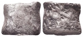 Archaic Greek, Hacksilber, circa 5th-3rd Century BC. AR Silver.
Condition: Very Finex


Weight: 9,1 gram
Diameter: 14.3 mm
