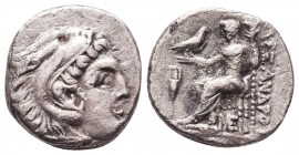 KINGDOM of MACEDON. Alexander III 'the Great', 327-323 BC.AR Drachm.
Condition: Very Fine


Weight: 3,9 gram
Diameter: 16,8 mm