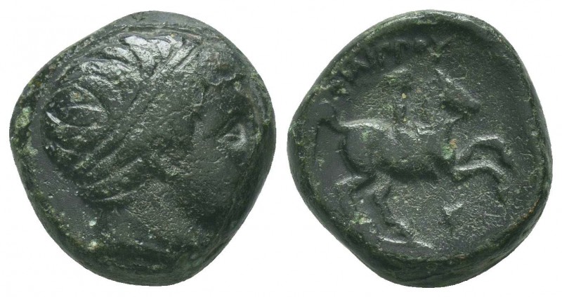 KINGDOM of MACEDON. Alexander III 'the Great', 327-323 BC. Ae.
Condition: Very F...